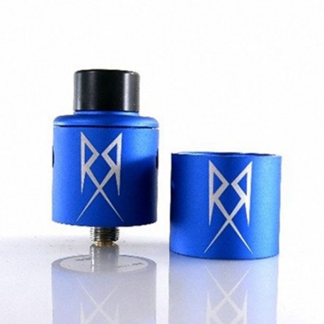 Authentic Grimm Green X Ohm Boy Recoil Performance RDA Rebuildable Dripping Atomizer - Blue, Stainless Steel, 24mm Diameter