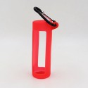 Authentic Iwodevape Protective Case Sleeve w/ Hanging Buckle for 60ml E- Bottle - Red, Silicone