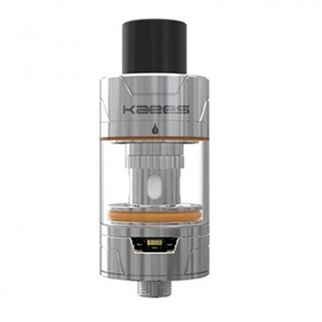 Authentic KAEES Pacer RTA Rebuildable Tank Atomizer - Silver, Stainless Steel, 3ml, 22mm Diameter