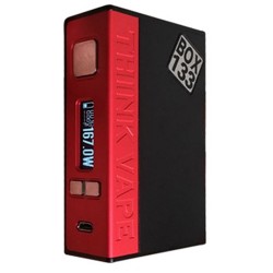Authentic ThinkVape BOX 133 167W DNA 250 TC VW Variable Wattage Box Mod - Red, 1~167W, 2 x 18650, Evolv DNA 250
