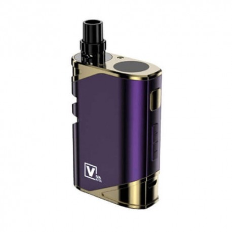 Authentic Vivakita Fusion II 50W 2100mAh All-in-One Mod Kit - Purple, Zinc Alloy, 7~50W, 2ml