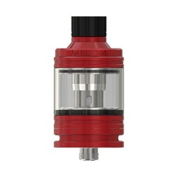 Authentic Eleaf MELO 4 Sub Ohm Tank Atomizer - Red, Stainless Steel, 2ml, 22mm Diameter