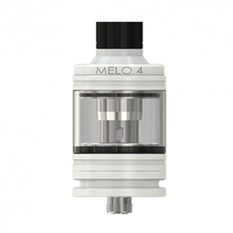 Authentic Eleaf MELO 4 Sub Ohm Tank Atomizer - White, Stainless Steel, 2ml, 22mm Diameter