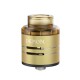 Authentic VOOPOO Demon RDA Rebuildable Dripping Atomizer - Champagne Gold, Aluminum + Brass, 24mm Diameter
