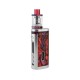 Authentic Freemax Conqueror 80W Resin TC Mod + Firelord Tank Kit - Red + Silver Frame, 1 x 18650, 2ml, 23mm