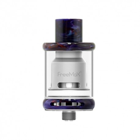 Authentic Freemax Firelord Tank Atomizer w/ Double Coil + RTA Deck - Purple, Stainless Steel + Resin, 2ml, 23mm Diameter