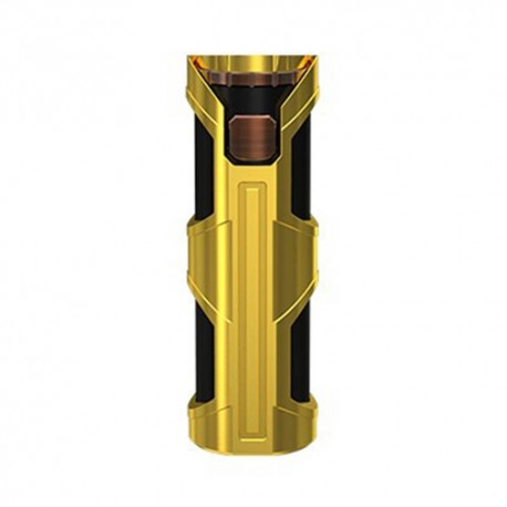 Authentic Wismec Sinuous SW 50W 3000mAh Battery Mod - Gold, 28mm Diameter, USB Quick Charging