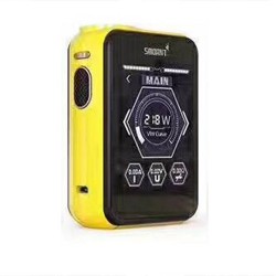 Authentic Smoant Charon TS 218 Touch Screen TC VW Variable Wattage Box Mod - Yellow, 1~218W, 2 x 18650