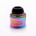 Authentic Augvape Top Cap Kit for Merlin Mini RTA - Rainbow, Stainless Steel