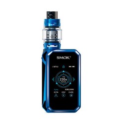 Authentic SMOKTech SMOK G-Priv 2 Luxe Edition 230W Mod + TFV12 Prince Kit - Prism Blue, 1~230W, 2 x 18650, 8ml, 28mm Diameter