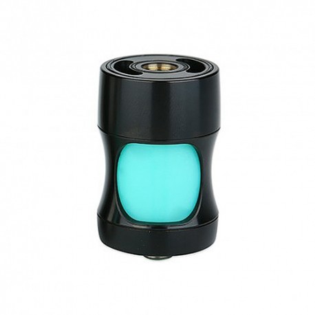 Authentic Cthulhu Squonk Genius Adapter for 22mm / 24mm RDA - Black, Stainless Steel + Silicone, 7.1ml