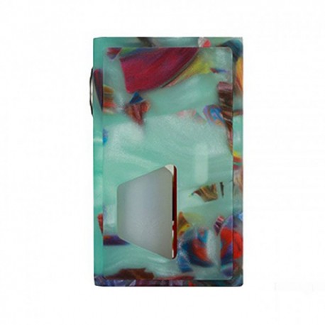 Authentic Aleader Funky Squonk Mechanical Box Mod - Green, Resin + Stainless Steel, 7ml, 1 x 18650