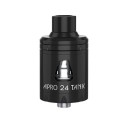 Authentic YouDe UD Apro 24 Sub Ohm Tank Clearomizer - Black, Stainless Steel, 2ml, 24mm Diameter