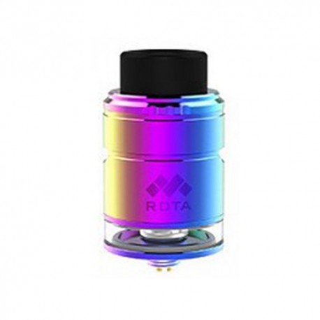 Authentic Vapefly Mesh Plus RDTA Rebuildable Dripping Tank Atomizer TPD Edition - Rainbow, Stainless Steel, 2ml, 25mm Diameter