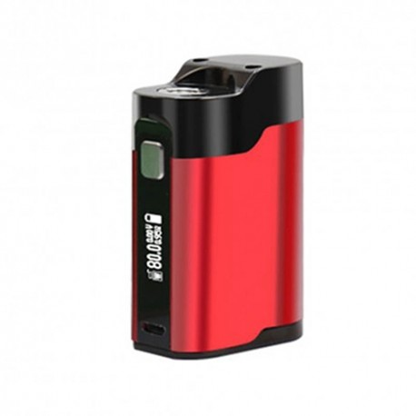 Authentic Aspire Cygnet 80W VW Variable Wattage Box Mod - Red + Black, Aluminum + Stainless Steel, 1~80W, 1 x 18650