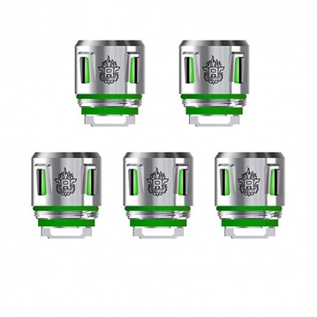 Authentic SMOKTech SMOK V8 Baby-T12 Green Light Duodecuple Coil for TFV12 Baby Prince Tank - 0.15 Ohm (50~90W) (5 PCS)