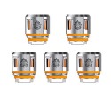 Authentic SMOKTech SMOK V8 Baby-T12 Orange Light Duodecuple Coil for TFV12 Baby Prince Tank - 0.15 Ohm (50~90W) (5 PCS)