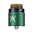 Authentic GeekVape Athena Squonk RDA Rebuildable Dripping Atomizer w/ BF Pin - Green + Gun Metal, Stainless Steel, 24mm Diameter