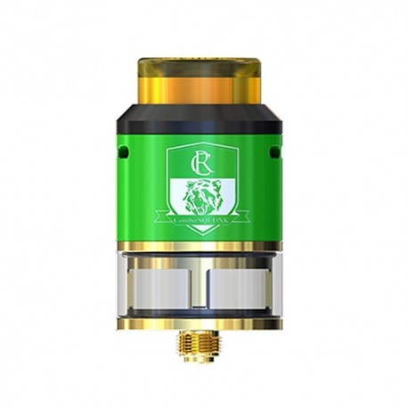 Authentic IJOY Combo Squonk RDTA Rebuildable Dripping Tank Atomizer w/ BF Pin - Green, Stainless Steel, 4ml, 25mm Diameter