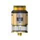 Authentic IJOY Combo Squonk RDTA Rebuildable Dripping Tank Atomizer w/ BF Pin - Gold, Stainless Steel, 4ml, 25mm Diameter