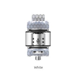 Authentic SMOKTech SMOK Resa Prince Sub Ohm Tank Standard Edition - White, Resin + Stainless Steel, 7.5ml, 30mm Diameter