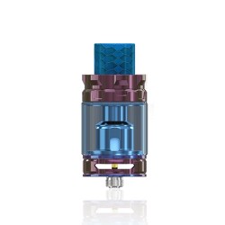 Authentic Wismec GNOME King Sub Ohm Tank Clearomizer - Gloss Purple Brown, Stainless Steel, 5.8ml, 26mm Diameter