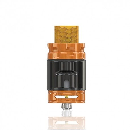 Authentic Wismec GNOME King Sub Ohm Tank Clearomizer - Gloss Gold, Stainless Steel, 5.8ml, 26mm Diameter