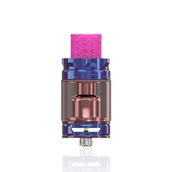 Authentic Wismec GNOME King Sub Ohm Tank Clearomizer - Gloss Purple Blue, Stainless Steel, 5.8ml, 26mm Diameter