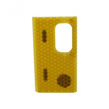 Authentic Wismec Replacement Cover Panel for Luxotic Squonk Box Mod - Yellow Honeycomb, Resin