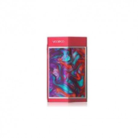 Authentic VOOPOO TOO Resin 180W TC VW Variable Wattage Box Mod - Red Frame + Opal, 5~80W / 5~180W, 1 / 2 x 18650