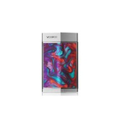 Authentic VOOPOO TOO Resin 180W TC VW Variable Wattage Box Mod - Silver Frame + Opal, 5~80W / 5~180W, 1 / 2 x 18650
