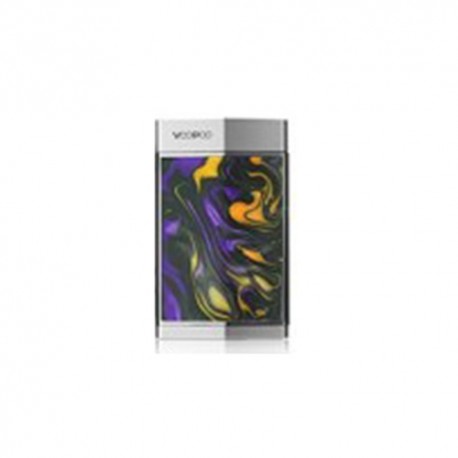 Authentic VOOPOO TOO Resin 180W TC VW Variable Wattage Box Mod - Silver Frame + Amber, 5~80W / 5~180W, 1 / 2 x 18650