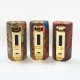 Authentic Yiloong Fog Box DNA250 167W TC VW Variable Wattage Box Mod - Random Color, Stabilized Wood, 2 x 18650