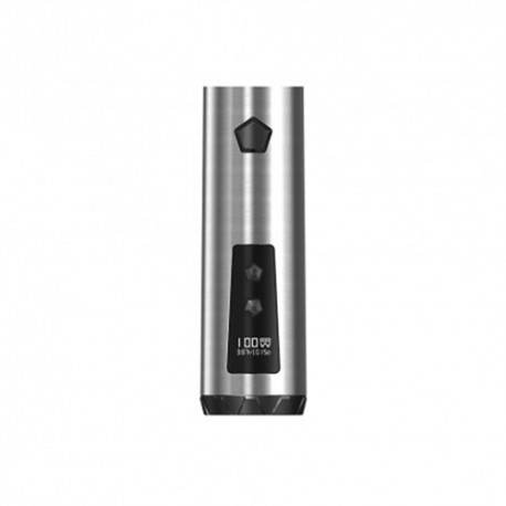 Authentic IJOY Saber 100W VW Variable Wattage Mod w/ 20700 Battery - Silver, 1 x 18650 / 20700