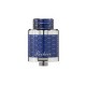 Authentic Aleader Bhive RDA Rebuildable Dripping Atomizer w/ BF Pin - Starry Blue + Silver, Stainless Steel, 24mm Diameter