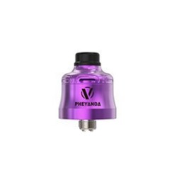 Authentic Phevanda Bell MTL RDA Rebuildable Dripping Atomizer w/ BF Pin - Purple, 316 Stainless Steel, 22mm Diameter