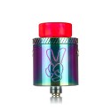 Authentic Famovape Yup RDA Rebuildable Dripping Atomizer w/ BF Pin - Dazzling, Stainless Steel, 24mm Diameter