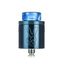 Authentic Famovape Yup RDA Rebuildable Dripping Atomizer w/ BF Pin - Blue, Stainless Steel, 24mm Diameter