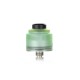 Authentic GAS Mods Nixon S RDA Rebuildable Dripping Atomizer w/ BF Pin - Green + Silver, PMMA + Stainless Steel, 22mm Diameter
