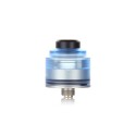 Authentic GAS Mods Nixon S RDA Rebuildable Dripping Atomizer w/ BF Pin - Blue + Silver, PMMA + Stainless Steel, 22mm Diameter