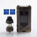 Authentic Snowwolf Mfeng Limited Edition 200W TC VW Variable Wattage Mod + Mfeng Tank Kit - Bronze, 10~200W, 2 x 18650