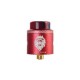 Authentic Storm Lion RDA Rebuildable Dripping Atomizer - Red, Stainless Steel, 24mm Diameter