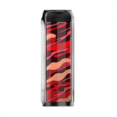 Authentic Voopoo Vmate 200W TC VW Variable Wattage Box Mod - S-Camouflage Red, Zinc Alloy, 2 x 18650