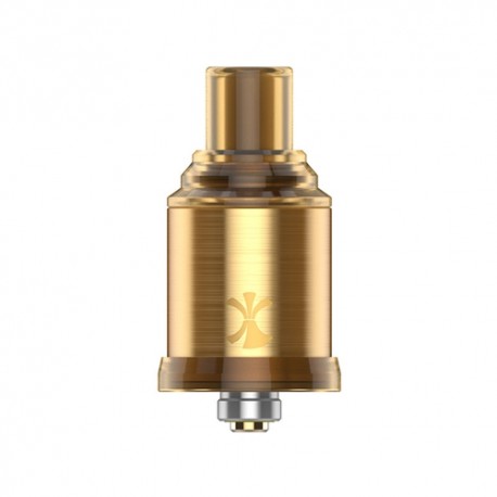 Authentic Digi Etna RDA Rebuildable Dripping Atomizer w/ BF Pin - Gold, Stainless Steel, 18mm Diameter