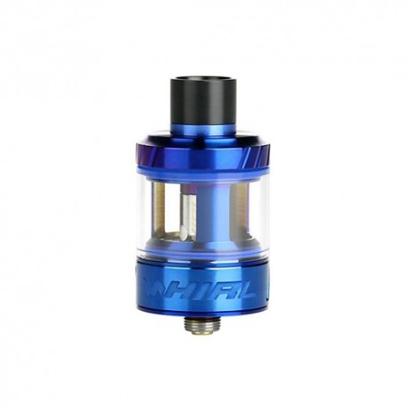 Authentic Uwell Whirl Sub Ohm Tank Clearomizer - Sapphire Blue, Stainless Steel + Glass, 3.5ml, 0.6 Ohm, 24.2mm Diameter
