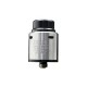Authentic Advken Twirl RDA Rebuildable Dripping Atomizer w/ BF Pin - Silver, Stainless Steel, 24mm Diameter