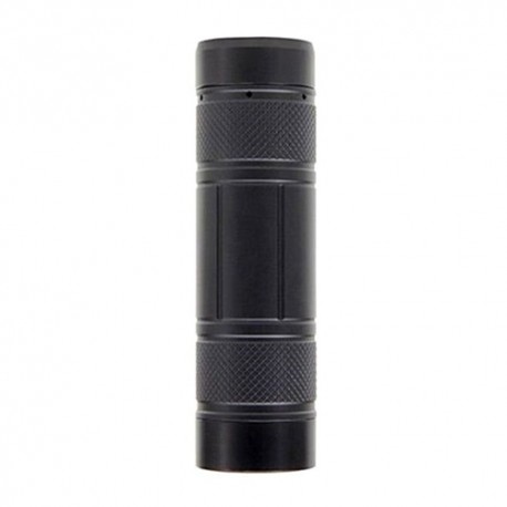 Authentic CoilART Mage Mech V2.0 Hybrid Mechanical Tube Mod Stacked Edition - Black, Brass, 1 / 2 x 18650 / 20700 / 21700