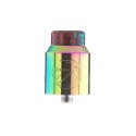 Authentic Hellvape Rebirth RDA Rebuildable Dripping Atomizer w/ BF Pin - Rainbow, Stainless Steel, 24mm Diameter