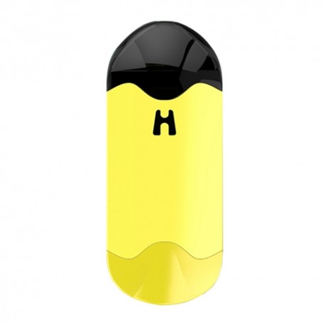 Authentic Hugsvape Surge 600mAh Pod System Kit - Yellow, 6ml, 1.0 Ohm