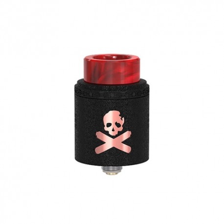 Authentic VandyVape Bonza V1.5 RDA Rebuildable Dripping Atomizer w/ BF Pin - Copper Wrinkle Painted Black, 24mm Diameter